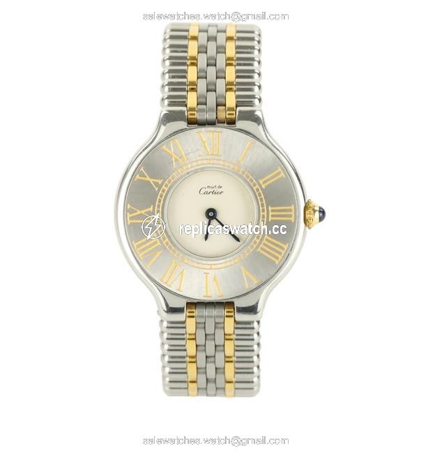 Cartier Silver Must 21 Bullet As Is Watch Cartier Silver Must 21 Bullet As Is Watch