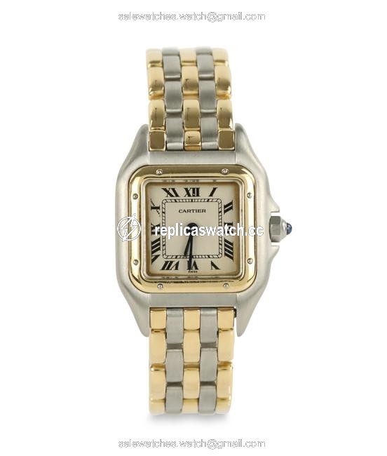 Cartier Multicolor Two-tone Panthere Watch Cartier Multicolor Two-tone Panthere Watch