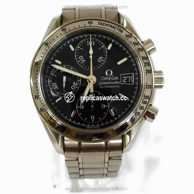 Omega Silver Black 3513.5 Speedmaster Chronograph 860928 Watch Omega Silver Black 3513.5 Speedmaster Chronograph 860928 Watch