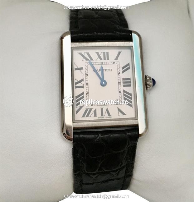 Cartier Bnib Womens Tank Solo with Receipt Watch Cartier Bnib Womens Tank Solo with Receipt Watch