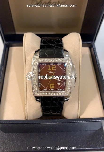 Chopard Brown Ladies Two O Ten 138464-2001 Dial Swiss Quartz Watch Chopard Brown Ladies Two O Ten 138464-2001 Dial Swiss Quartz Watch