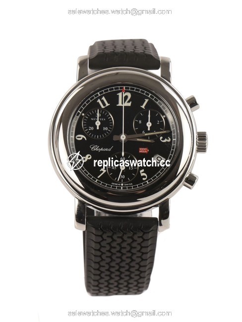 Chopard Silver Miglia Chronograph Quartz Watch Chopard Silver Miglia Chronograph Quartz Watch