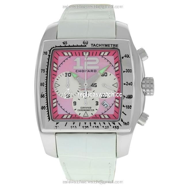 Chopard Silver Two O Ten Tycoon 8961 Ladies Stainless Steel Mop 46mm Automat Watch Chopard Silver Two O Ten Tycoon 8961 Ladies Stainless Steel Mop 46mm Automat Watch