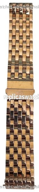 Michele Rose Gold Band Only Watch Michele Rose Gold Band Only Watch