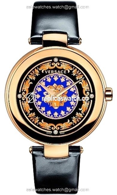 Versace Gold Tone Stell New Mystique Foulard Vk601 0013 Quartz Diamond Watch Versace Gold Tone Stell New Mystique Foulard Vk601 0013 Quartz Diamond Watch