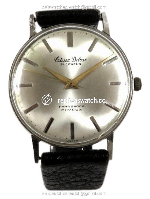 Citizen Deluxe Parashock Phynox Manual Winding Men Watch Citizen Deluxe Parashock Phynox Manual Winding Men Watch