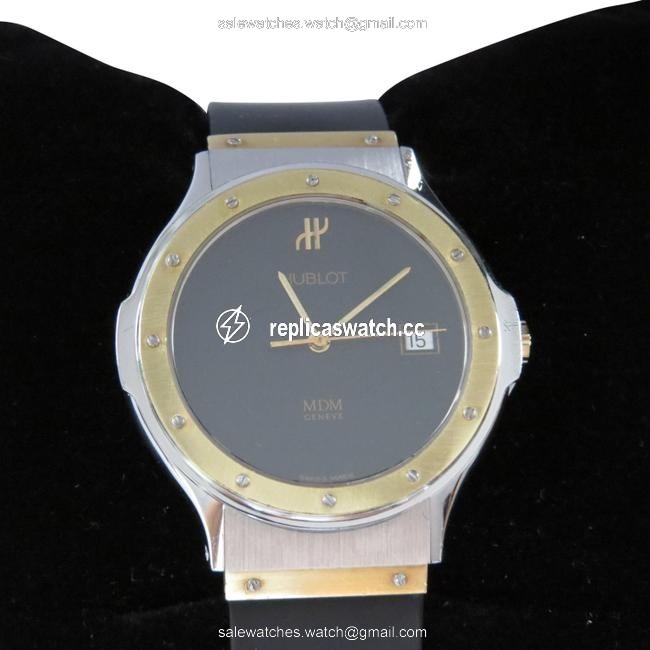 Hublot Gold/Stainless Steel Serviced 6/2019 Unisex Mdm Mpn1521.2 36mm 18k/Stainless Watch Hublot Gold/Stainless Steel Serviced 6/2019 Unisex Mdm Mpn1521.2 36mm 18k/Stainless Watch