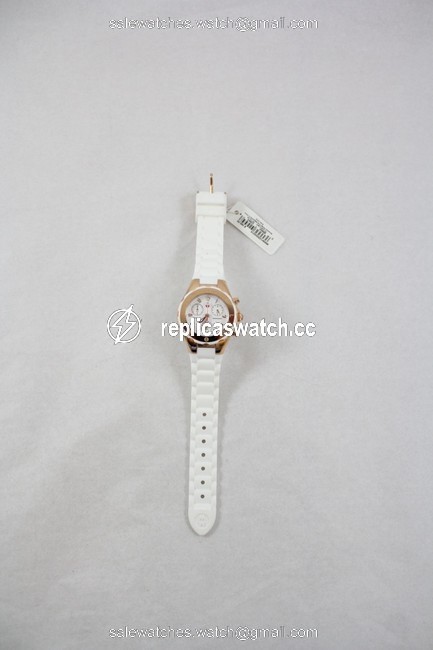 Michele Jelly White Watch Michele Jelly White Watch