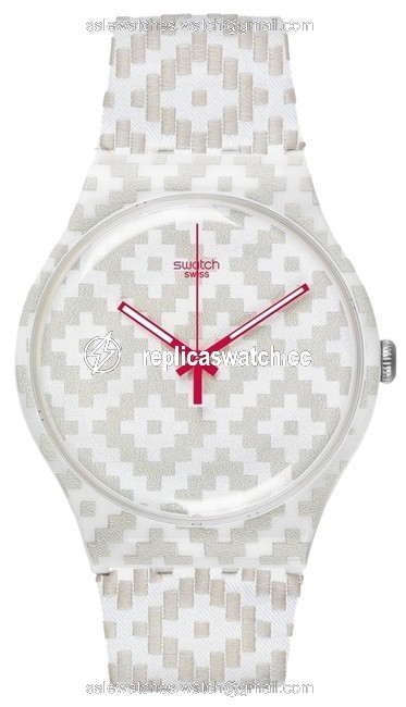Swatch Creem Unisex Casual Suow109 Analog Watch Swatch Creem Unisex Casual Suow109 Analog Watch