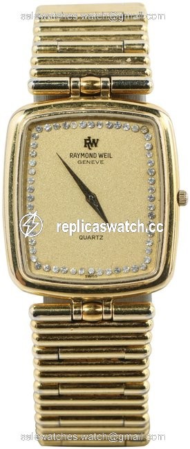 Raymond Weil Gold Electorplated Geneve 18kt Watch Raymond Weil Gold Electorplated Geneve 18kt Watch