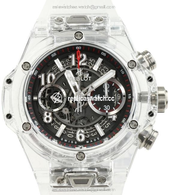 Hublot Transparent Unico Sapphire Watch Hublot Transparent Unico Sapphire Watch
