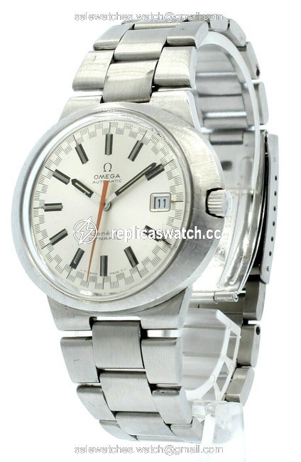 Omega Silver Geneve Dynamic 1960s Swiss Made Stainless Steel 41mm Mens Watch Omega Silver Geneve Dynamic 1960s Swiss Made Stainless Steel 41mm Mens Watch