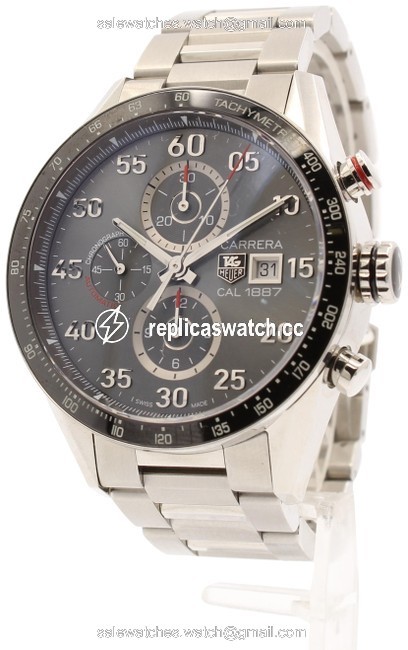 TAG Heuer Navy Carrera Calibre 1887 Chrono Steel 44mm Car2a11-4 Watch TAG Heuer Navy Carrera Calibre 1887 Chrono Steel 44mm Car2a11-4 Watch