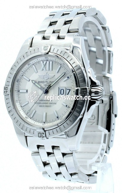 Breitling Windrider Cockpit Stainless Steel 41mm Mens Watch Breitling Windrider Cockpit Stainless Steel 41mm Mens Watch