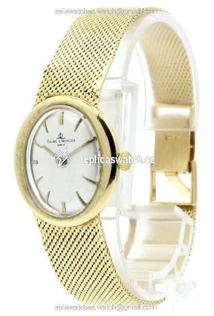 Baume & Mercier Ellipse Ladies 14k Yellow Gold Dress Watch Baume & Mercier Ellipse Ladies 14k Yellow Gold Dress Watch