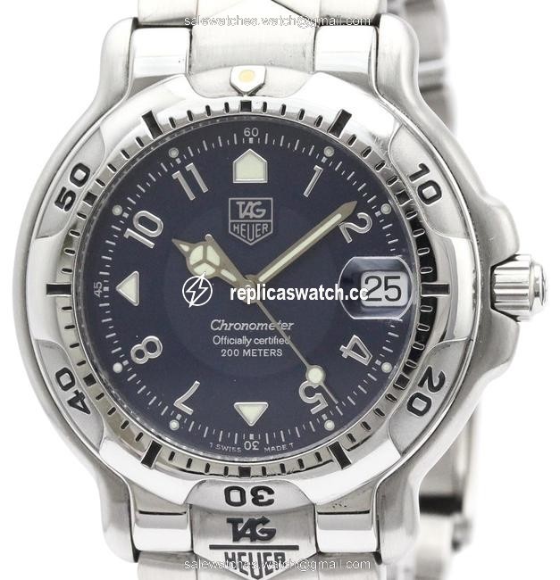 TAG Heuer 6000 Series Stainless Steel Mens Sports Wh5111 Watch TAG Heuer 6000 Series Stainless Steel Mens Sports Wh5111 Watch