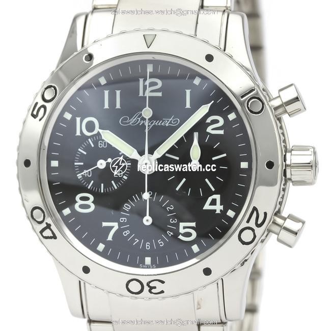 Breguet Aeronavale Stainless Steel Mens Sports 3800 Watch Breguet Aeronavale Stainless Steel Mens Sports 3800 Watch