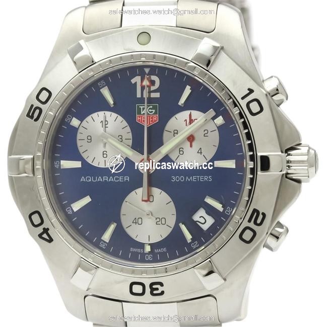 TAG Heuer Aquaracer Chronograph Quartz Mens Caf1112 Watch TAG Heuer Aquaracer Chronograph Quartz Mens Caf1112 Watch