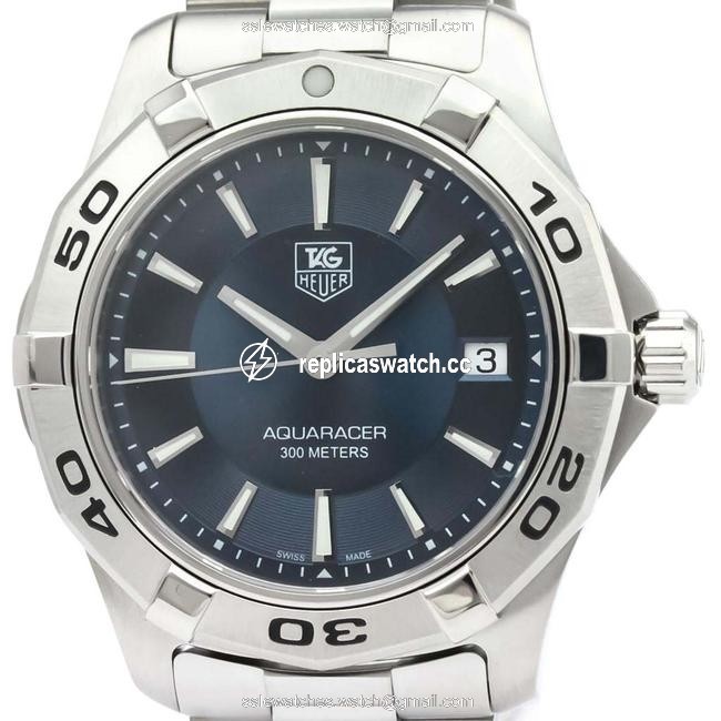 TAG Heuer Aquaracer Quartz Stainless Steel Mens Sports Wap1112 Watch TAG Heuer Aquaracer Quartz Stainless Steel Mens Sports Wap1112 Watch