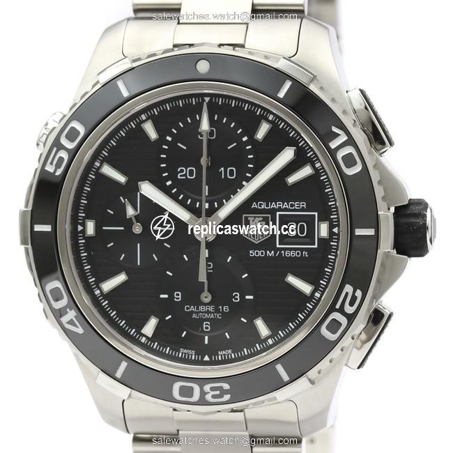 TAG Heuer Aquaracer Stainless Steel Mens Sports Cak2110 Watch TAG Heuer Aquaracer Stainless Steel Mens Sports Cak2110 Watch