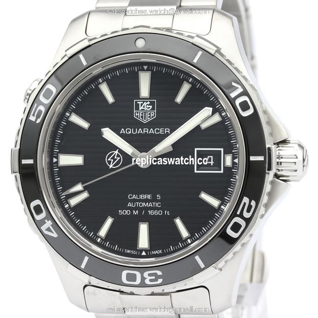 TAG Heuer Aquaracer Stainless Steel Mens Sports Wak2110 Watch TAG Heuer Aquaracer Stainless Steel Mens Sports Wak2110 Watch