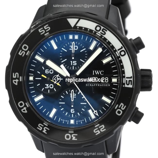 IWC Aquatimer Rubber Stainless Steel Mens Sports Iw376705 Watch IWC Aquatimer Rubber Stainless Steel Mens Sports Iw376705 Watch