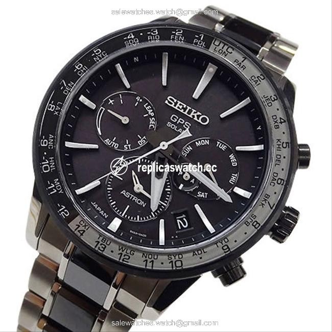 Seiko Solar 5x53-0ad0 Sbxc011 Astron Gps Titanium Ceramic Men Watch Seiko Solar 5x53-0ad0 Sbxc011 Astron Gps Titanium Ceramic Men Watch