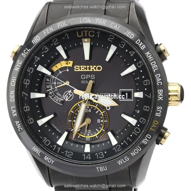 Seiko Solar Astron Titanium Mens Sports Sbxa100(7x52-0ah0) Watch Seiko Solar Astron Titanium Mens Sports Sbxa100(7x52-0ah0) Watch