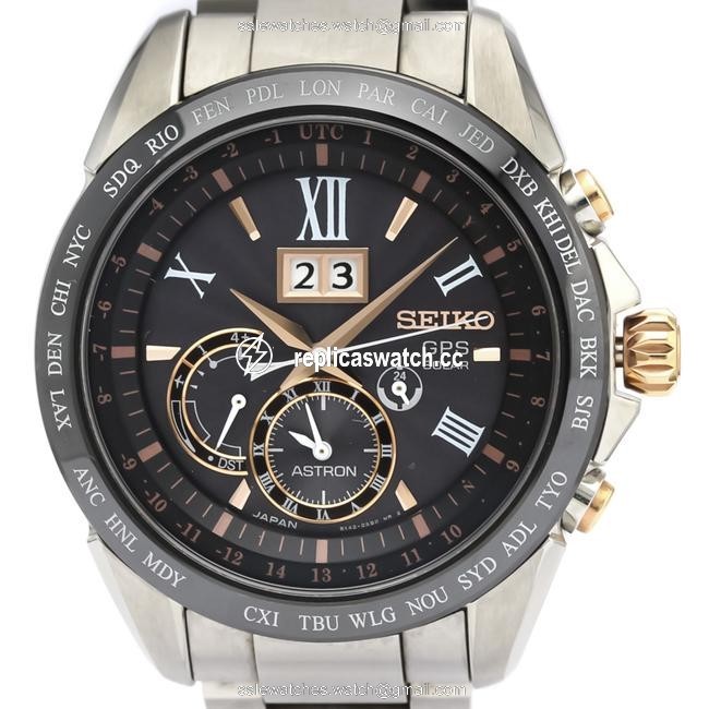 Seiko Solar Astron Ceramic Stainless Steel Mens Sports Sbxb151(8x42-0ae0) Watch Seiko Solar Astron Ceramic Stainless Steel Mens Sports Sbxb151(8x42-0ae0) Watch