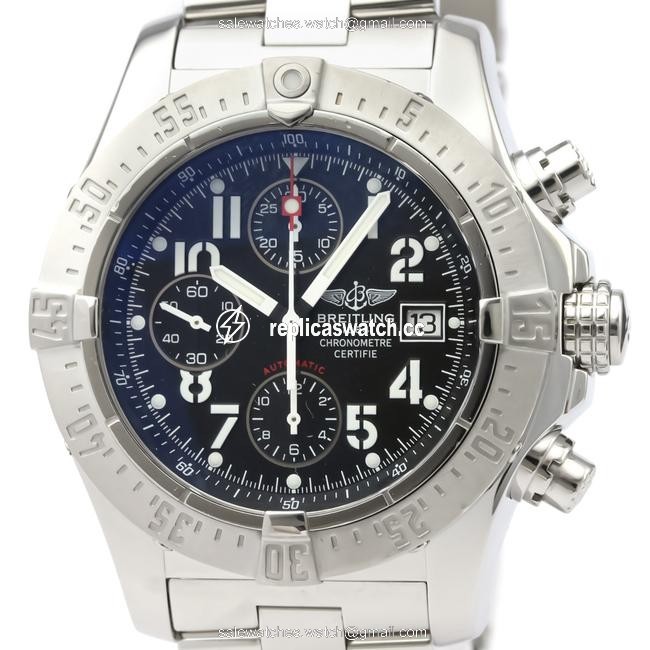 Breitling Avenger Stainless Steel Mens Sports A13380 Watch Breitling Avenger Stainless Steel Mens Sports A13380 Watch