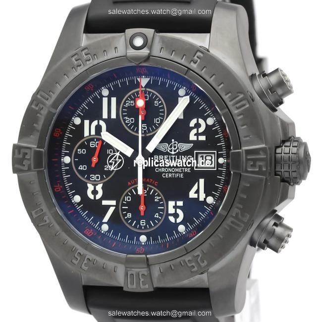 Breitling Avenger Sky Land Steel Rubber Mens M13380 Bf521166 Watch Breitling Avenger Sky Land Steel Rubber Mens M13380 Bf521166 Watch