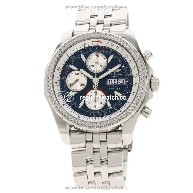 Breitling A13362 Bentley Stainless Steel Mens Watch Breitling A13362 Bentley Stainless Steel Mens Watch