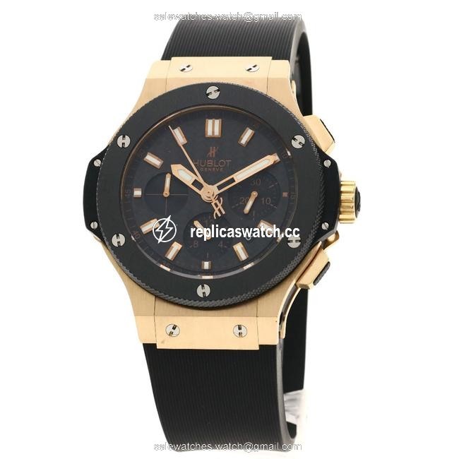 Hublot 301.pm.1780.r Big Bang Evolution K18 Pink Gold Rubber Men Watch Hublot 301.pm.1780.r Big Bang Evolution K18 Pink Gold Rubber Men Watch