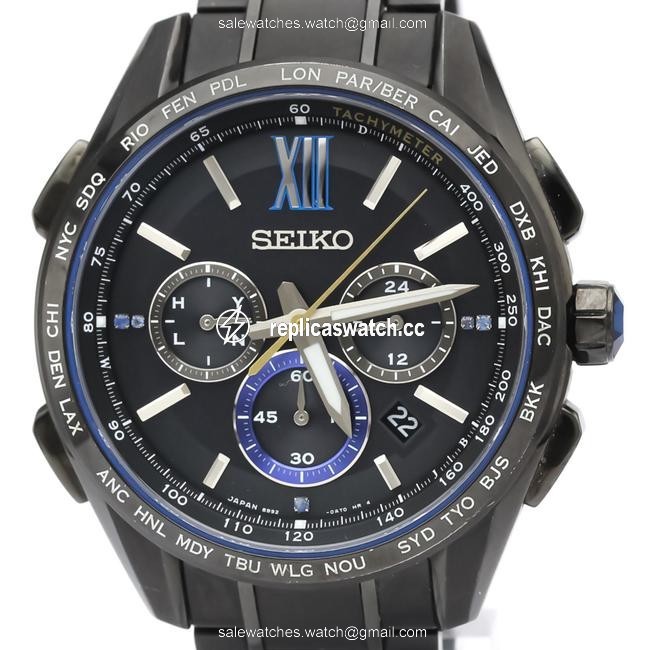 Seiko Solar Brightz Titanium Mens Sports Saga227(8b92-0ar0) Watch Seiko Solar Brightz Titanium Mens Sports Saga227(8b92-0ar0) Watch