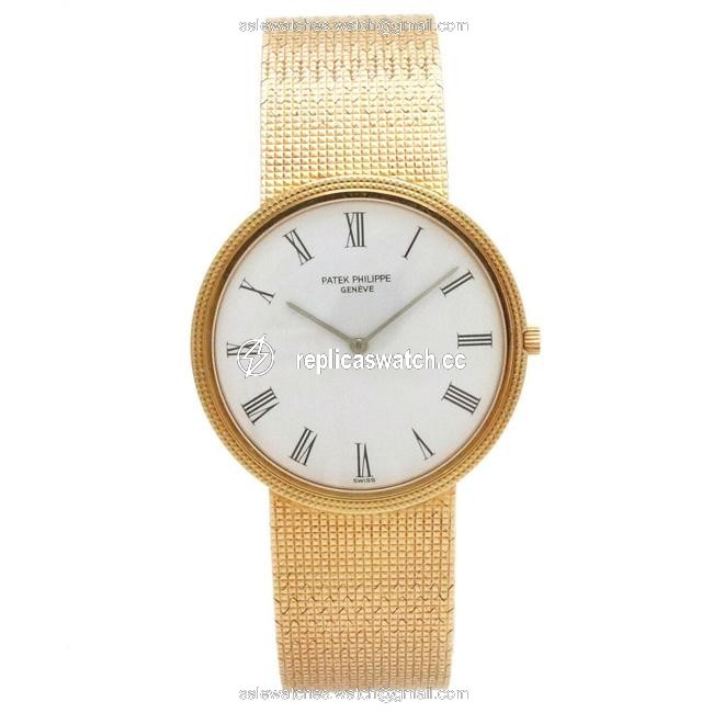 Patek Philippe Calatrava K18 Yellow Gold Mens Manual Winding 3520 10j Watch Patek Philippe Calatrava K18 Yellow Gold Mens Manual Winding 3520 10j Watch