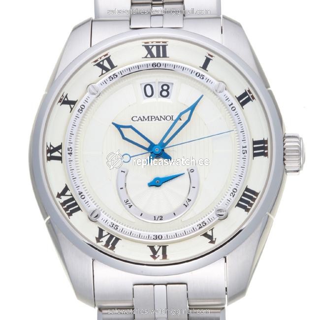 Citizen Roman Campanora Mechanical Collection Mens Nz0000-58w Stainless Steel Silver Dial Watch Citizen Roman Campanora Mechanical Collection Mens Nz0000-58w Stainless Steel Silver Dial Watch