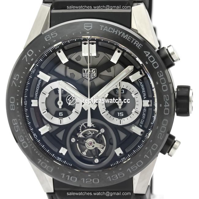 TAG Heuer Carrera Ceramic Mens Sports Car5a8y Watch TAG Heuer Carrera Ceramic Mens Sports Car5a8y Watch