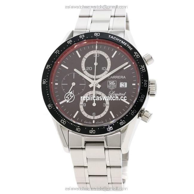 TAG Heuer Cv2019 Carrera Caliber 16 Limited 200 Stainless Steel Mens Watch TAG Heuer Cv2019 Carrera Caliber 16 Limited 200 Stainless Steel Mens Watch