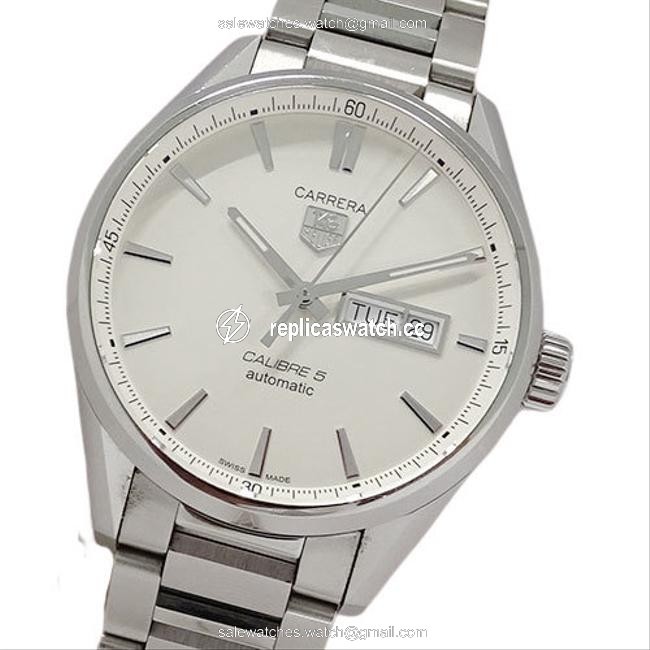 TAG Heuer War201b-0 Carrera Caliber 5 Self-winding Day-date Mens Back Scale Watch TAG Heuer War201b-0 Carrera Caliber 5 Self-winding Day-date Mens Back Scale Watch