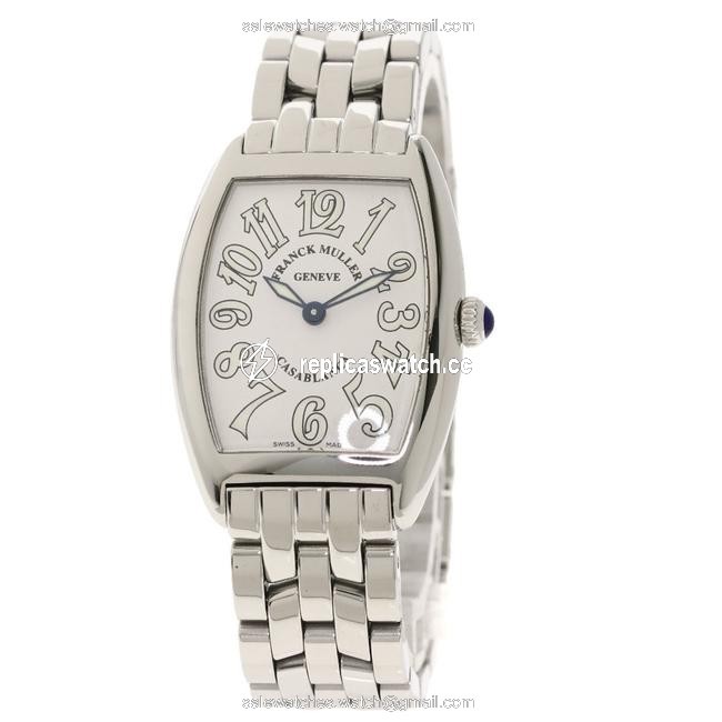 Franck Muller 1752qz Casablanca Stainless Steel Ladies Watch Franck Muller 1752qz Casablanca Stainless Steel Ladies Watch