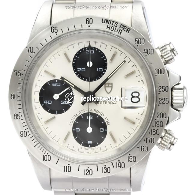 Tudor Chrono Time Stainless Steel Mens Sports 79180 Watch Tudor Chrono Time Stainless Steel Mens Sports 79180 Watch