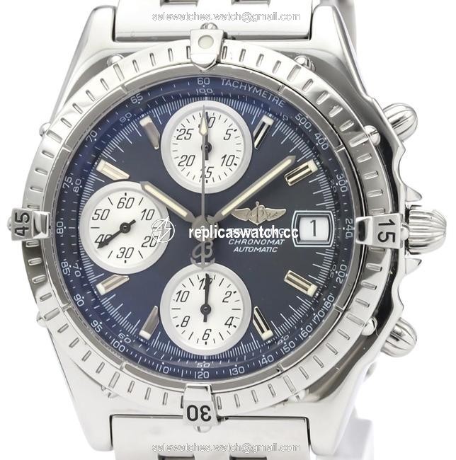 Breitling Chronomat Stainless Steel Mens Sports A13050.1 Watch Breitling Chronomat Stainless Steel Mens Sports A13050.1 Watch