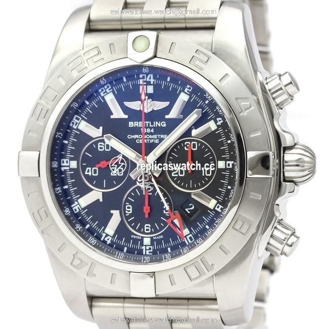 Breitling Chronomat Stainless Steel Mens Sports Ab0412 Watch Breitling Chronomat Stainless Steel Mens Sports Ab0412 Watch