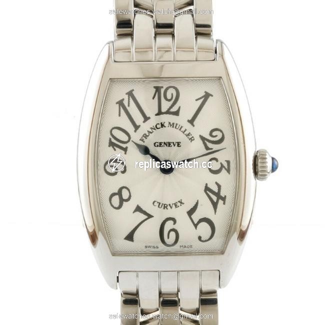 Franck Muller Tono Carbex 1752qz Silver Ladies Mens Stainless Steel Watch Franck Muller Tono Carbex 1752qz Silver Ladies Mens Stainless Steel Watch