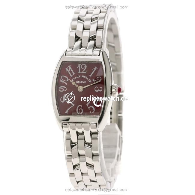 Franck Muller 2251qz Tonow Carbex Intermidier Stainless Steel Ladies Watch Franck Muller 2251qz Tonow Carbex Intermidier Stainless Steel Ladies Watch