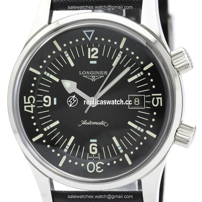 Longines Legend Diver Stainless Steel Mens Sports L3.674.4 Watch Longines Legend Diver Stainless Steel Mens Sports L3.674.4 Watch