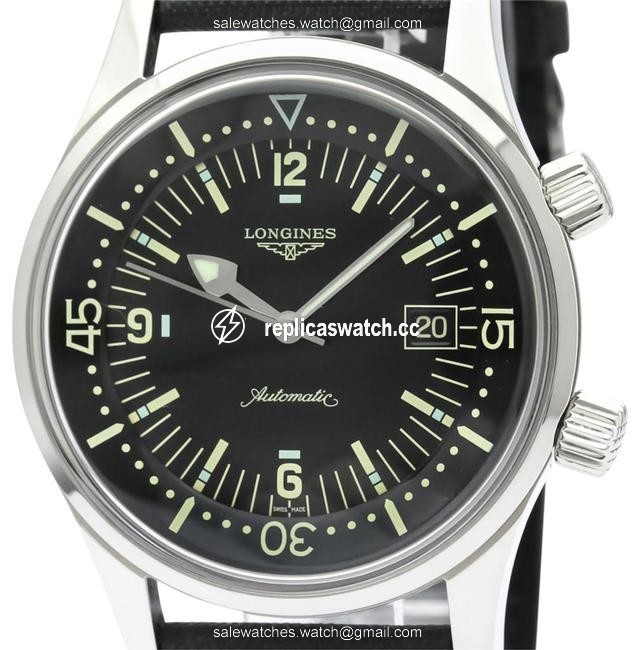 Longines Legend Diver Stainless Steel Mens Sports L3.674.4 Watch Longines Legend Diver Stainless Steel Mens Sports L3.674.4 Watch