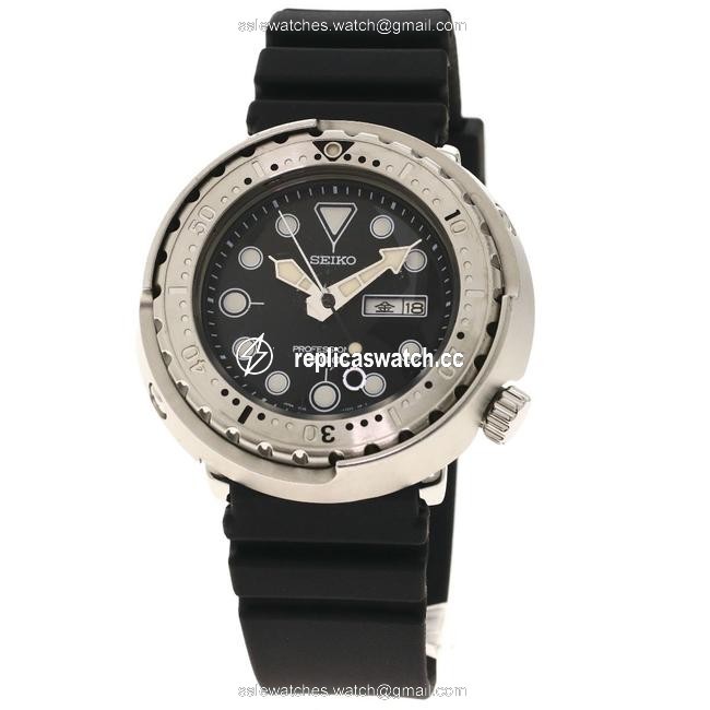 Seiko 7c46-7011 Marine Master Stainless Steel Rubber Men Watch Seiko 7c46-7011 Marine Master Stainless Steel Rubber Men Watch