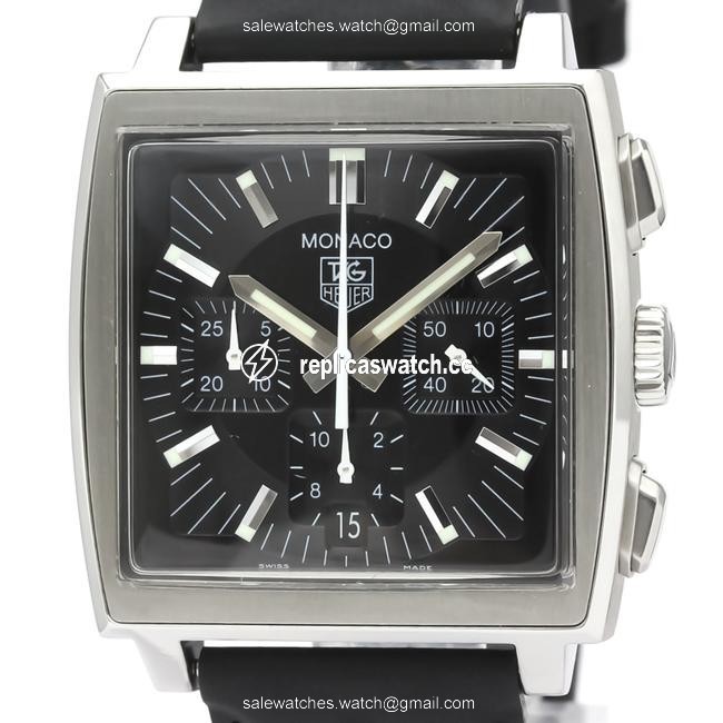 TAG Heuer Monaco Chronograph Steel Cw2111 Watch TAG Heuer Monaco Chronograph Steel Cw2111 Watch