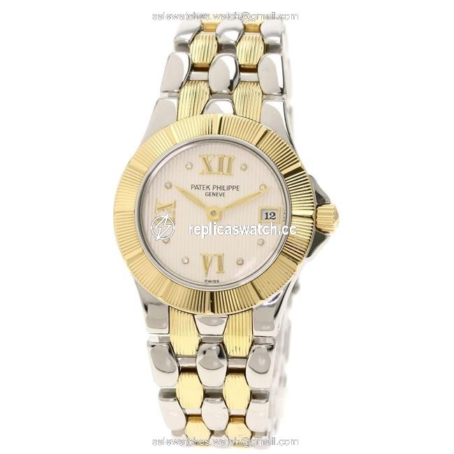 Patek Philippe 4880 1ja-011 Neptune Stainless Steel K18yg Ladies Watch Patek Philippe 4880 1ja-011 Neptune Stainless Steel K18yg Ladies Watch